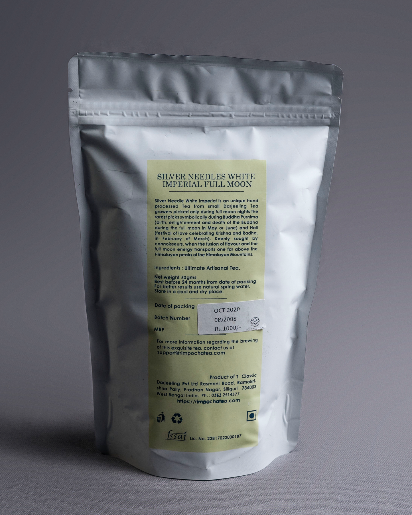 Silver Needles White Imperial Full Moon - A unique Oolong Tea