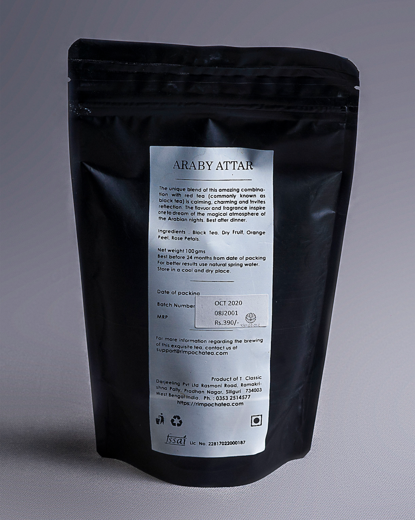 Araby Attar - Exotic Mix Of Black Tea